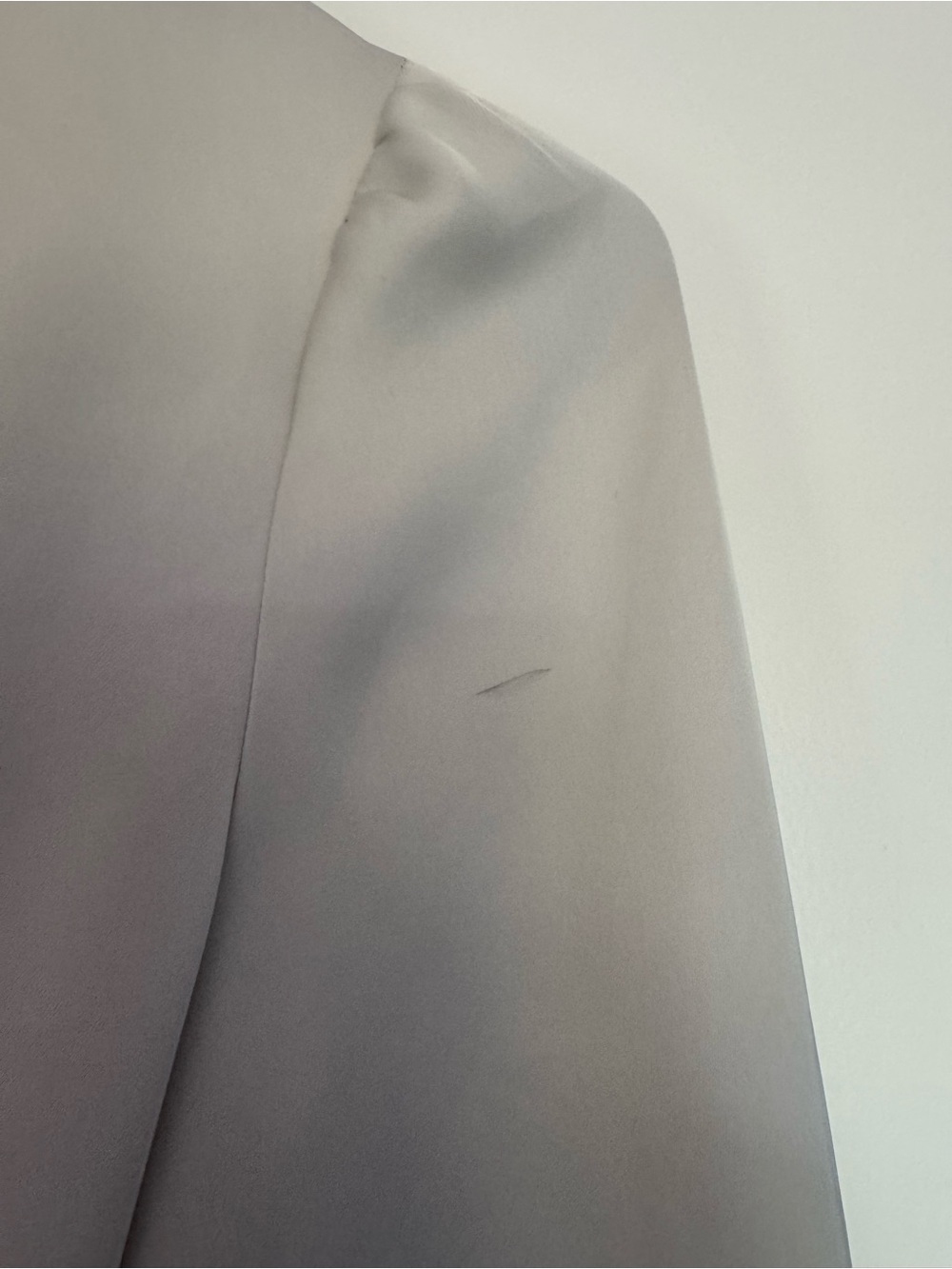 Aritzia Cream Wrap-Style Long
Sleeve Mini Dress - Picture 5 of 7